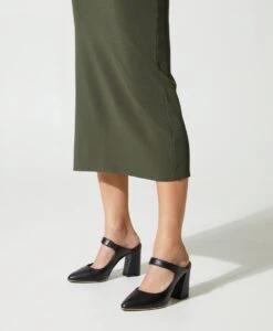 Macy Mule -Bullboxer AU Shop Macy Black Leather 0080