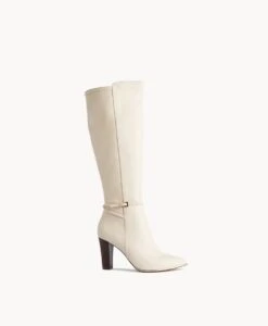 Magnus Knee High Boot -Bullboxer AU Shop Magnus22wSPSO Vintage Cream Leather 2