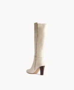 Magnus Knee High Boot -Bullboxer AU Shop Magnus22wSPSO Vintage Cream Leather 4