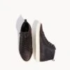 Maguire High Top Sneaker -Bullboxer AU Shop Maguire M Dark Brown Leather Hero