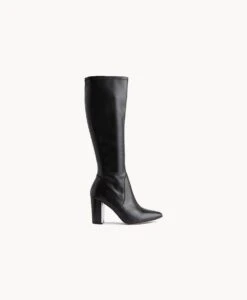 Marisa Knee High Leather Boot -Bullboxer AU Shop Marisa21wSPSO Black Leather Combo 2