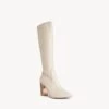 Marisa Knee High Leather Boot -Bullboxer AU Shop Marisa21wSPSO Vintage Cream Leather 1