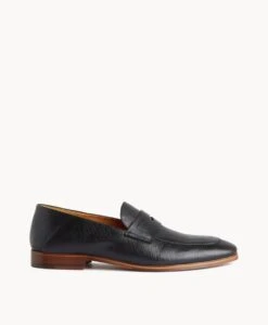 Mason Leather Loafer -Bullboxer AU Shop Mason21sAQUO Black Leather 2