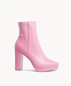 Mercy Ankle Boot -Bullboxer AU Shop Mercy23wMCDO Peony Pink Leather 2