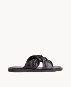 Misty Sandal -Bullboxer AU Shop Misty22sURBO Black Leather 2