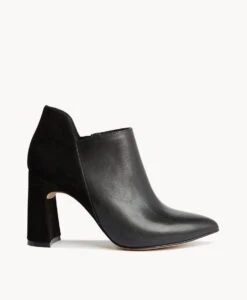 Mitchell Boot -Bullboxer AU Shop Mitchell23wMCDO Black Leather Black Suede 2