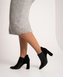 Mitchell Boot -Bullboxer AU Shop Mitchell23wMCDO Black Leather Black Seude2867 WEB