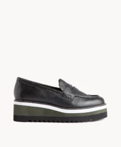 Nicola Loafer -Bullboxer AU Shop Nicola22wMNCO Black Leather 2