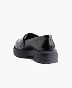 Nidia Chunky Loafer -Bullboxer AU Shop Nidia21wMCDO Black Croc 4