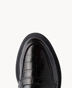 Nidia Chunky Loafer -Bullboxer AU Shop Nidia21wMCDO Black Croc 5