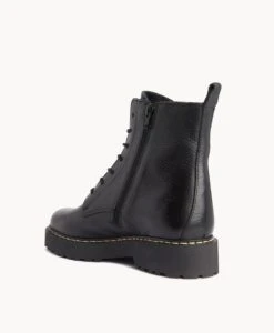 Odette Ankle Boot -Bullboxer AU Shop Odette23wONLO Black Leather 4