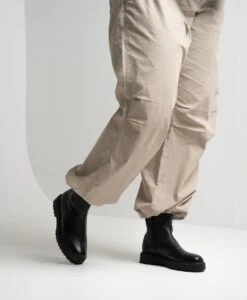 Odin Ankle Boot -Bullboxer AU Shop Odin23wMCDO Black Leather5321 WEB