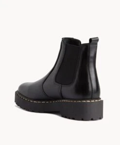 Ody Combat Boot -Bullboxer AU Shop Ody22wONLO Black Leather 4