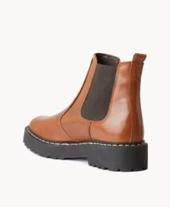 Ody Combat Boot -Bullboxer AU Shop Ody22wONLO Brandy Leather 4