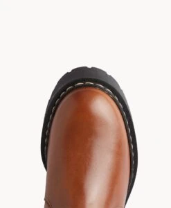 Ody Combat Boot -Bullboxer AU Shop Ody22wONLO Brandy Leather 5