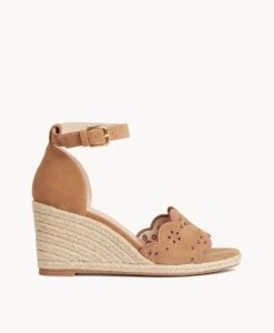 Oriel Wedge Sandal -Bullboxer AU Shop Oriel22sMCDO Tawny Suede 2 1