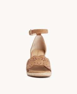 Oriel Wedge Sandal -Bullboxer AU Shop Oriel22sMCDO Tawny Suede 3 1