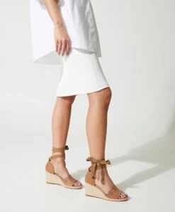 Oriel Wedge Sandal -Bullboxer AU Shop Oriel Tawny 0045