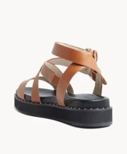 Paige Sandal -Bullboxer AU Shop Paige21sMCDO Brandy Leather 4