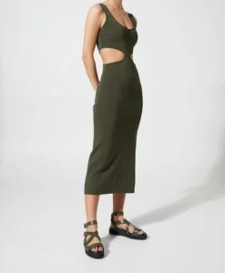 Paige Sandal 13 Paige Sandal -Bullboxer AU Shop Paige Olive Leather 0001