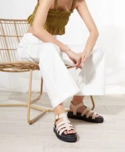 Paisley Strappy Sandal -Bullboxer AU Shop Paisley 0869