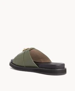 Pearl Slide -Bullboxer AU Shop Pearl22sMNCO Olive Leather 4