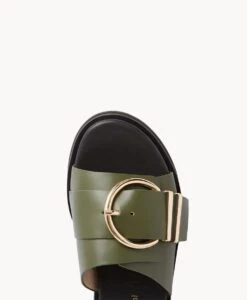 Pearl Slide -Bullboxer AU Shop Pearl22sMNCO Olive Leather 5