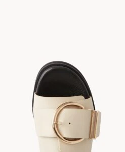 Pearl Slide -Bullboxer AU Shop Pearl22sMNCO Vintage Cream Leather 5 1