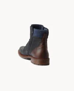 Bullboxer Peric Lace Up Boot -Bullboxer AU Shop Peric20wSULO Black Combo 4