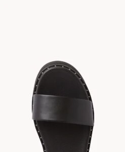 Plato Sandal -Bullboxer AU Shop Plato22sMNCO Black Leather 5