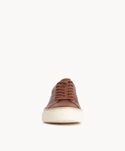 Porter Leather Sneaker -Bullboxer AU Shop Porter M Walnut Leather 3