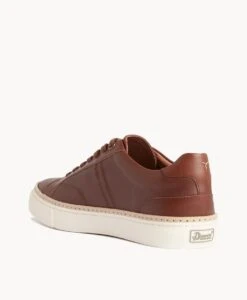 Porter Leather Sneaker -Bullboxer AU Shop Porter M Walnut Leather 4