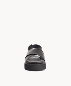 Priya Sandal -Bullboxer AU Shop Priya22sMNCO Black Leather 3
