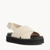 Priya Sandal -Bullboxer AU Shop Priya22sMNCO Vintage Cream Leather 1