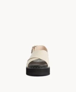 Priya Sandal -Bullboxer AU Shop Priya22sMNCO Vintage Cream Leather 3