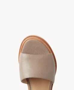 Raquel Wedge Sandal 12 Raquel Wedge Sandal -Bullboxer AU Shop Raquel22sMCDO Taupe Leather 5