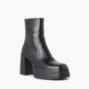 Rave Platform Ankle Boot -Bullboxer AU Shop Rave23wPLXO Black Leather 1 1