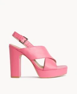 Restless Platform Heel 9 Restless Platform Heel -Bullboxer AU Shop Restless22sMCDO Hot Pink Leather 1