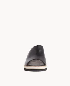 Reya Wedge Sandal -Bullboxer AU Shop Reya22sMCDO Black Leather 3