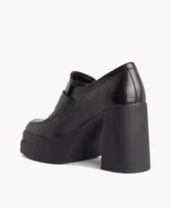 Rita Platform Loafer -Bullboxer AU Shop Rita23wPLXO Black Leather 4 1