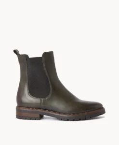 Rowan Ankle Boot -Bullboxer AU Shop Rowan23wDECO Khaki Leather 2