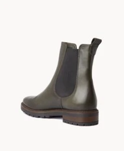 Rowan Ankle Boot -Bullboxer AU Shop Rowan23wDECO Khaki Leather 4