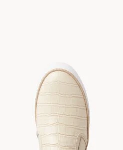 Sabine Sneaker -Bullboxer AU Shop Sabine W Vintage Cream Croc Leather 5 1