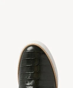 Sabine Sneaker -Bullboxer AU Shop SabineW Green Croc Leather 5