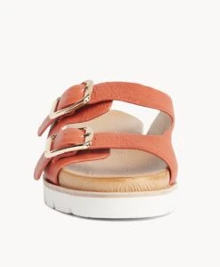 Savvy Platform Slide -Bullboxer AU Shop Savvy21sMCDO Burnt Orange 3 1
