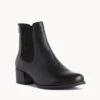 Secret Wide Ankle Boot -Bullboxer AU Shop SecretWide22wMCDO Black Leather 1