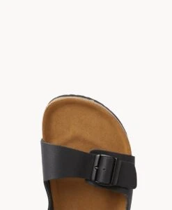 Shane Sandal -Bullboxer AU Shop Shane M Black Leather 5