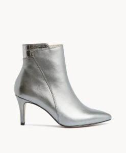 Shania Ankle Boot -Bullboxer AU Shop Shania23wMCDO Pewter Leather Pewter Croc Leather 2