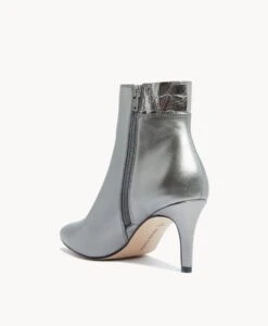 Shania Ankle Boot -Bullboxer AU Shop Shania23wMCDO Pewter Leather Pewter Croc Leather 4