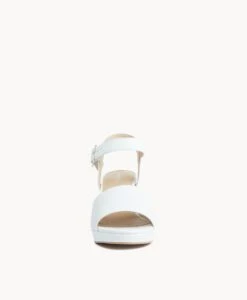 Shantal Platform Heel -Bullboxer AU Shop Shantal21sMCDO White Leather 3 1